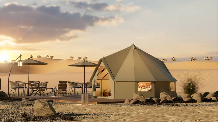 红原县露营酒店帐篷厂家